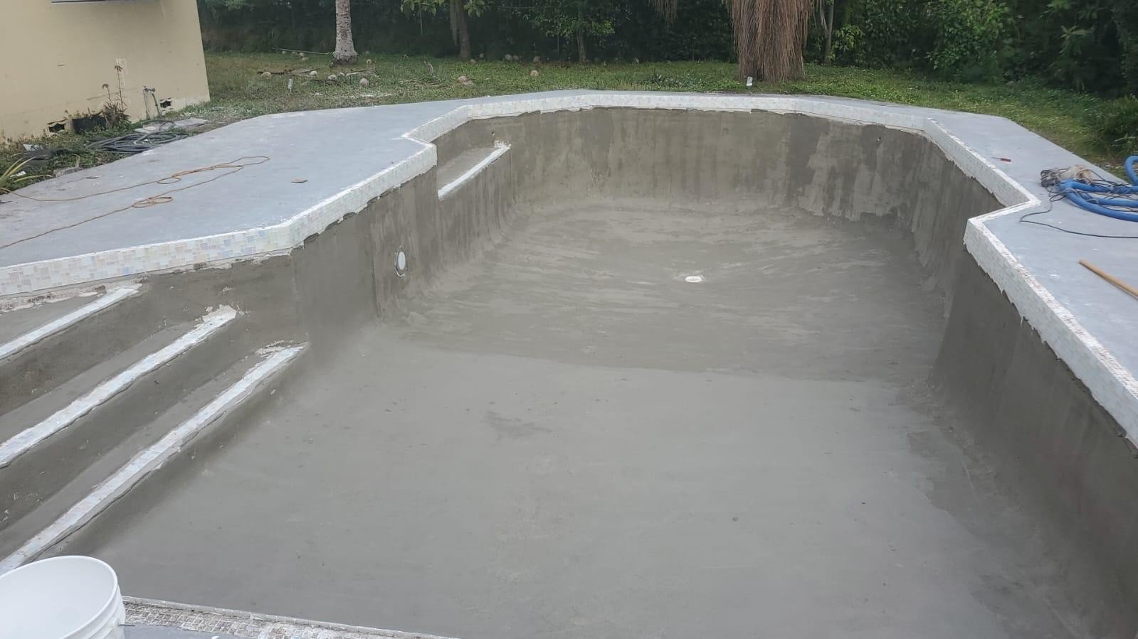Pool resurfacing, 20 NE 104 St