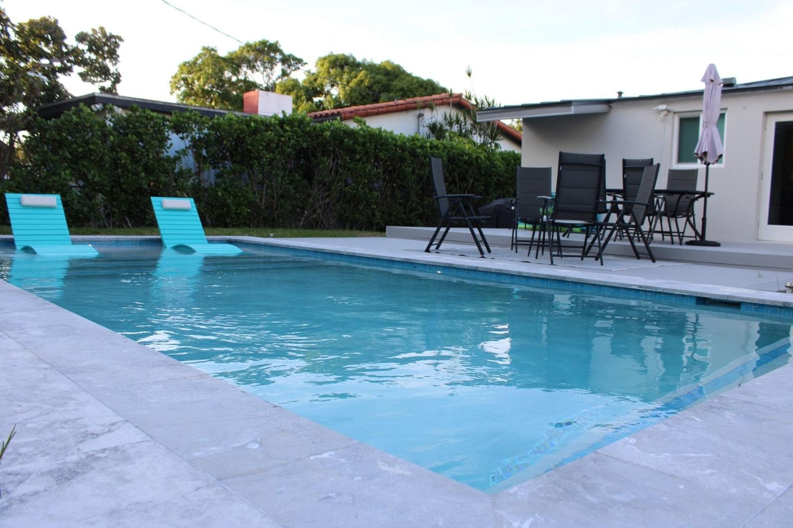 Completed pool, 260 NE 46 St