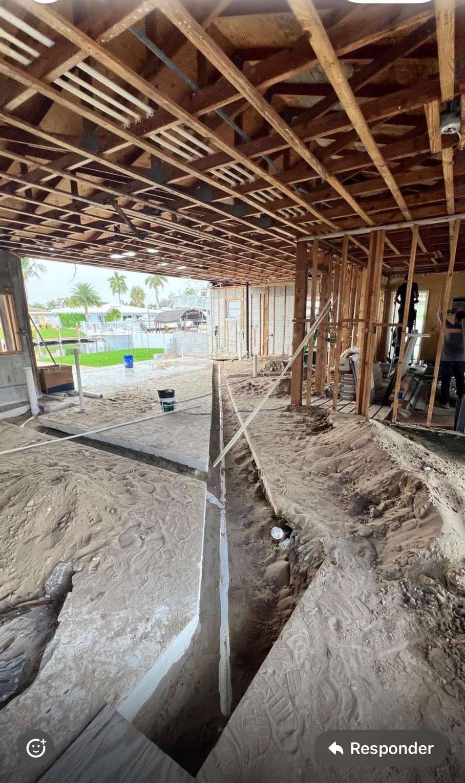 Construction photo, Lighthouse Point