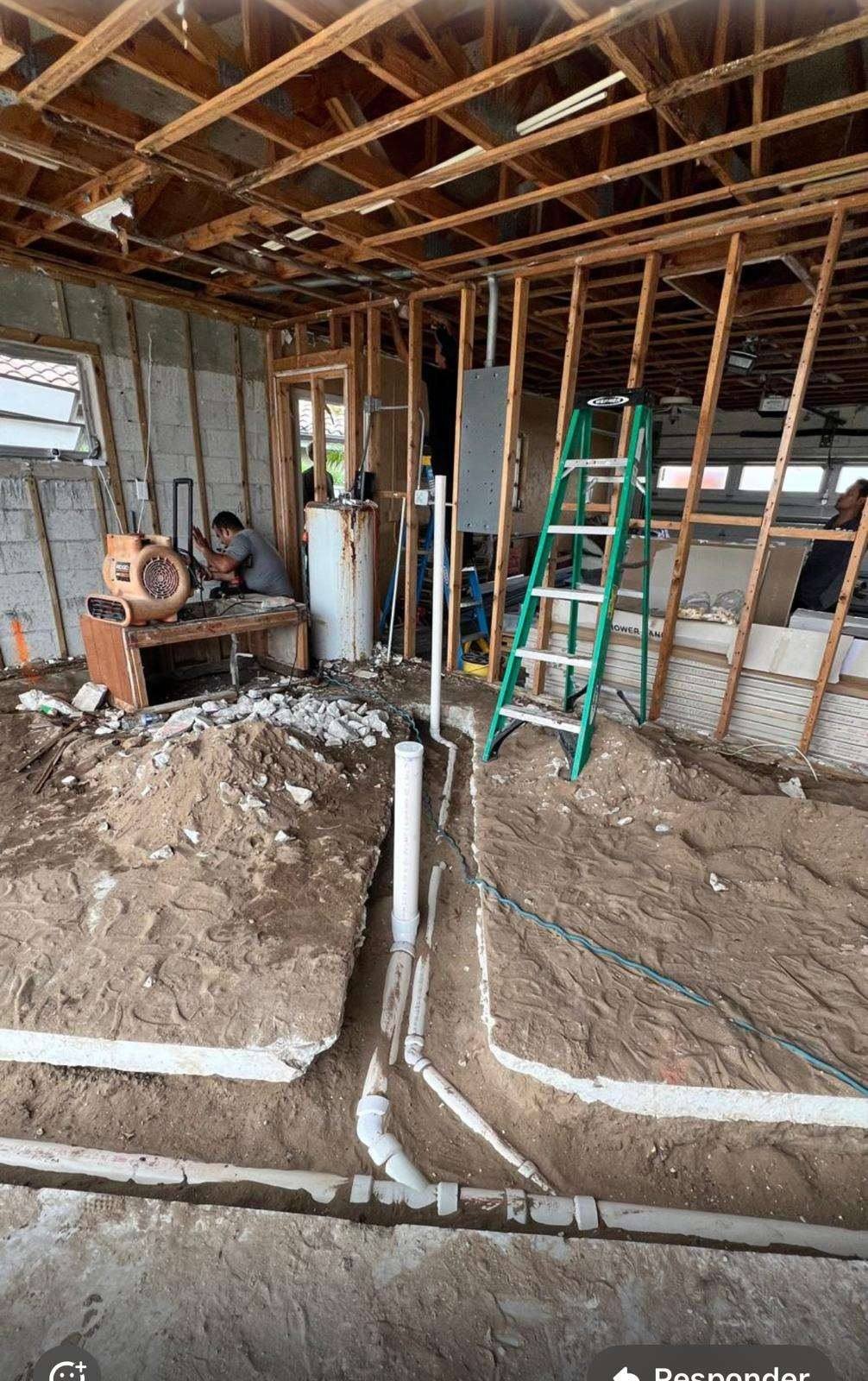 Construction photo, Lighthouse Point