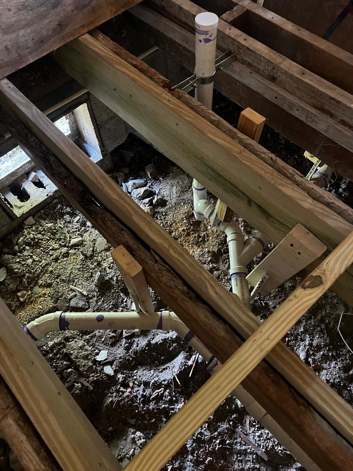 Construction photo, Shores Crest