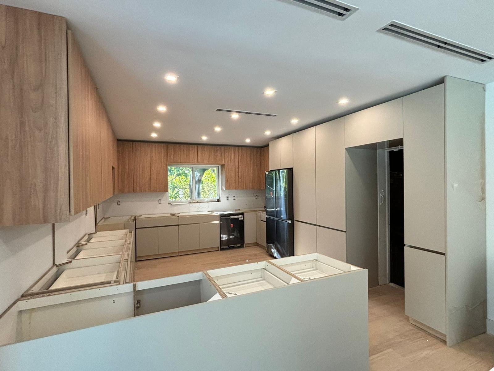 Kitchen cabinetry installed, 20 NE 104 St