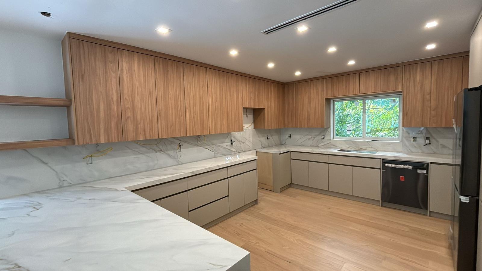 Kitchen countertops going in, 20 NE 104 St