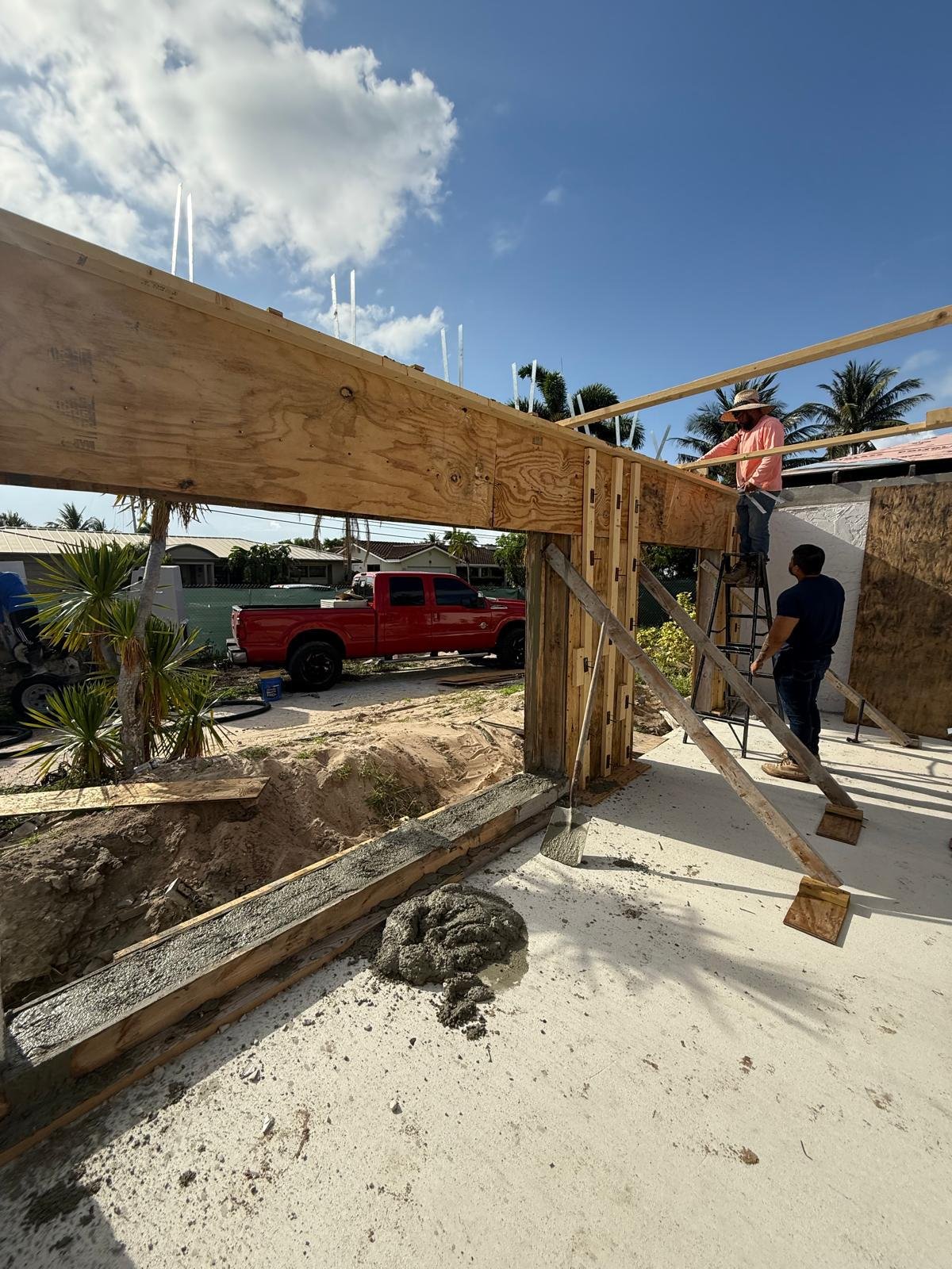 Construction photo, Lighthouse Point