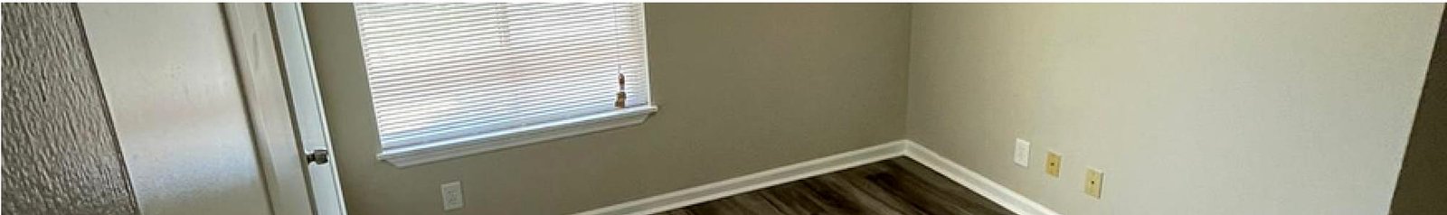 Renovated bedroom at Riverbend Apartments